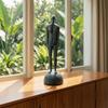 Abstract Human Statue Modern Figure Sculpture Freestanding for Living Room