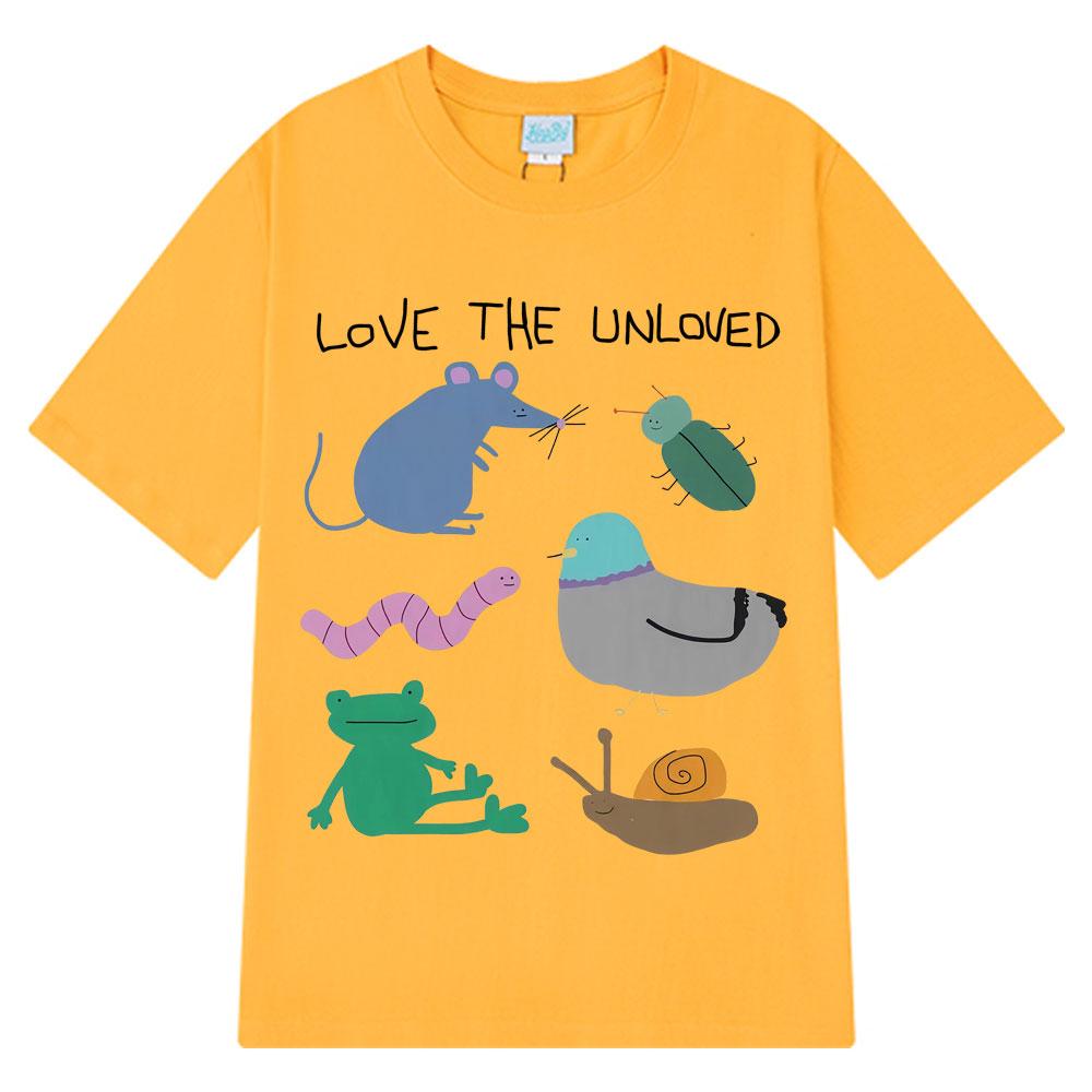 Funny Animal Pigeon Rat Frog Fashion Graphics T Shirt Summer Cotton Casual Short Sleeve Tees Oversized Hip-hop Unisex T-shirts