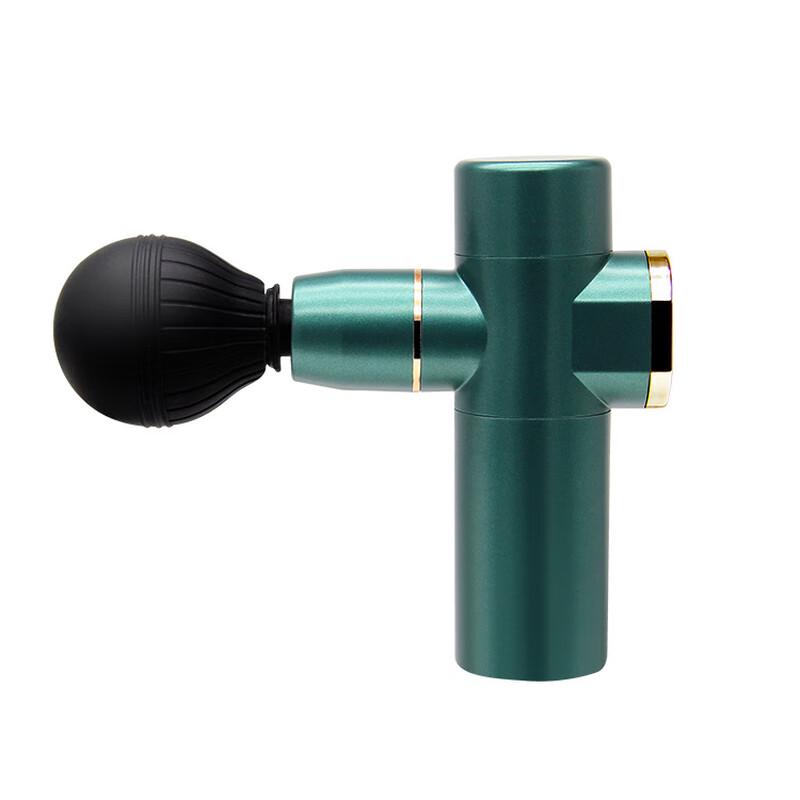 Mini Portable Fascia Massage Gun CN plug (adapter included) зелёный