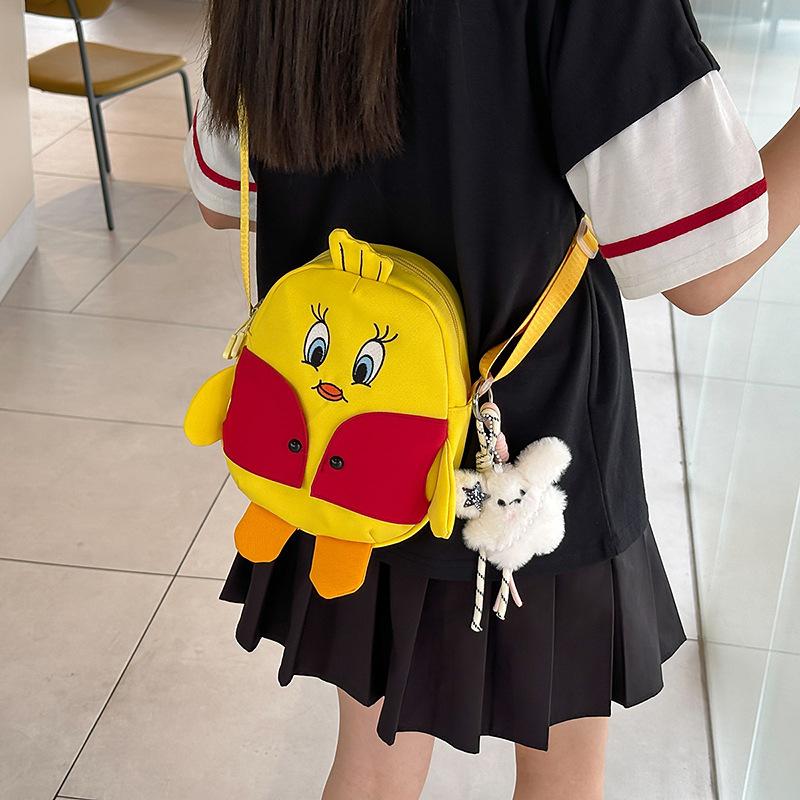 Cute cartoon soft girl daily small satchel Japanese and Korean new casual large-capacity shoulder messenger bag