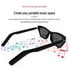 Bluetooth AI Smart Glasses with Multi-language Translation and Thin Blue Legs