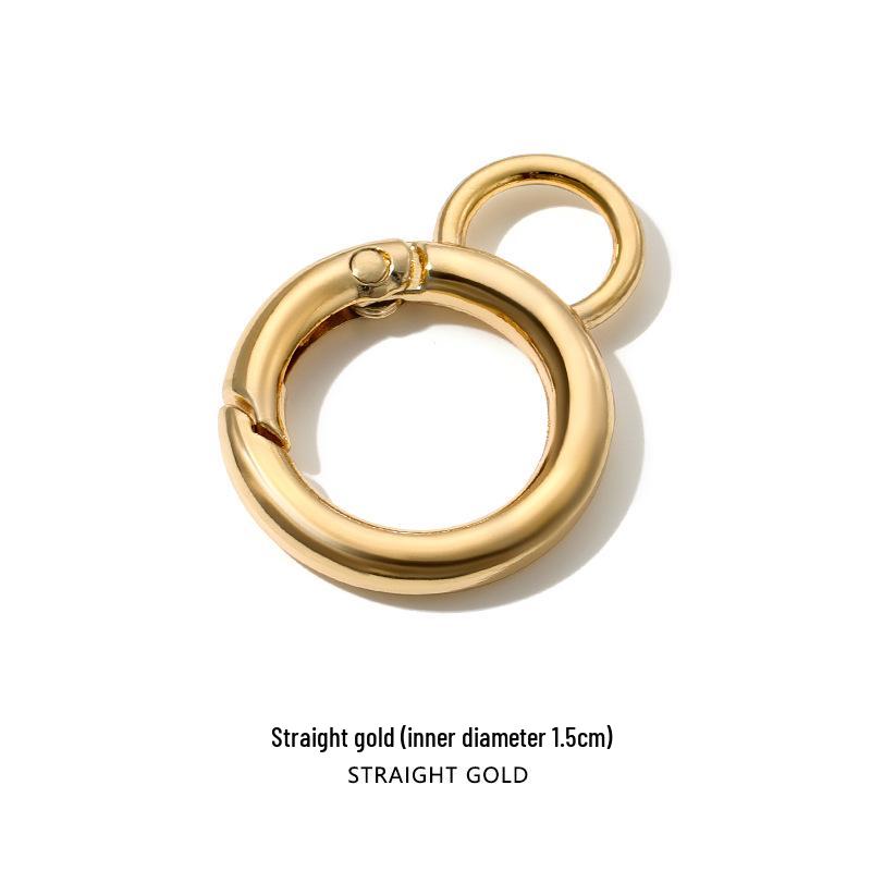 H-14 Metal Spring Ring: Versatile Keychain and Luggage DIY Accessory