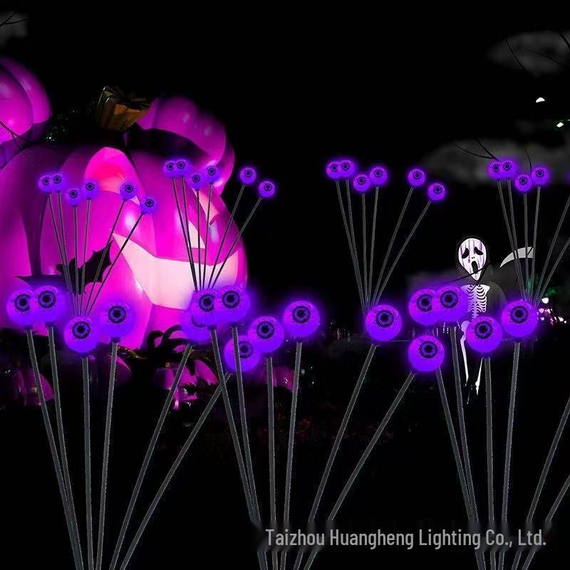 Solar Fiber Optic Butterfly Flower Colorful Garden Lamp - Outdoor Courtyard Decorative Landscape Lighting