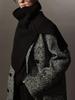 Versatile Wool Turtleneck Shawl Scarf