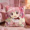 PPuella Magi Madoka MMagicas Cushion Cover Premium Comfort Reversible Pillow Cove -Two In One Design For Any Room & Car Interior