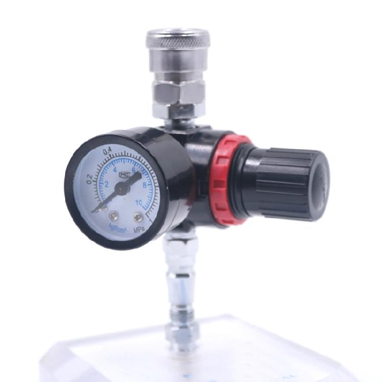 Spray Gun Air Pressure Regulator 1/4" Air Pressure Regulator Air Regulating
