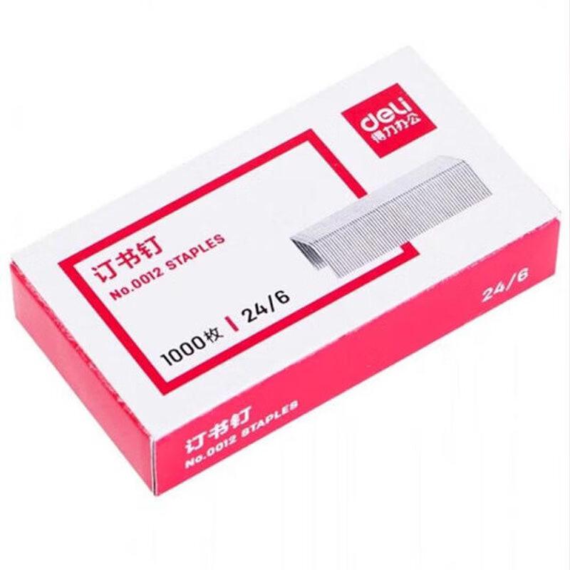 Deli 25-Page Rotating Stapler Set
