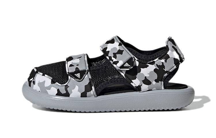 Adidas Водная Сандалия Сандалия Комфорт Черно-Серая Детская Возраст 3-7 Лет GZ1307