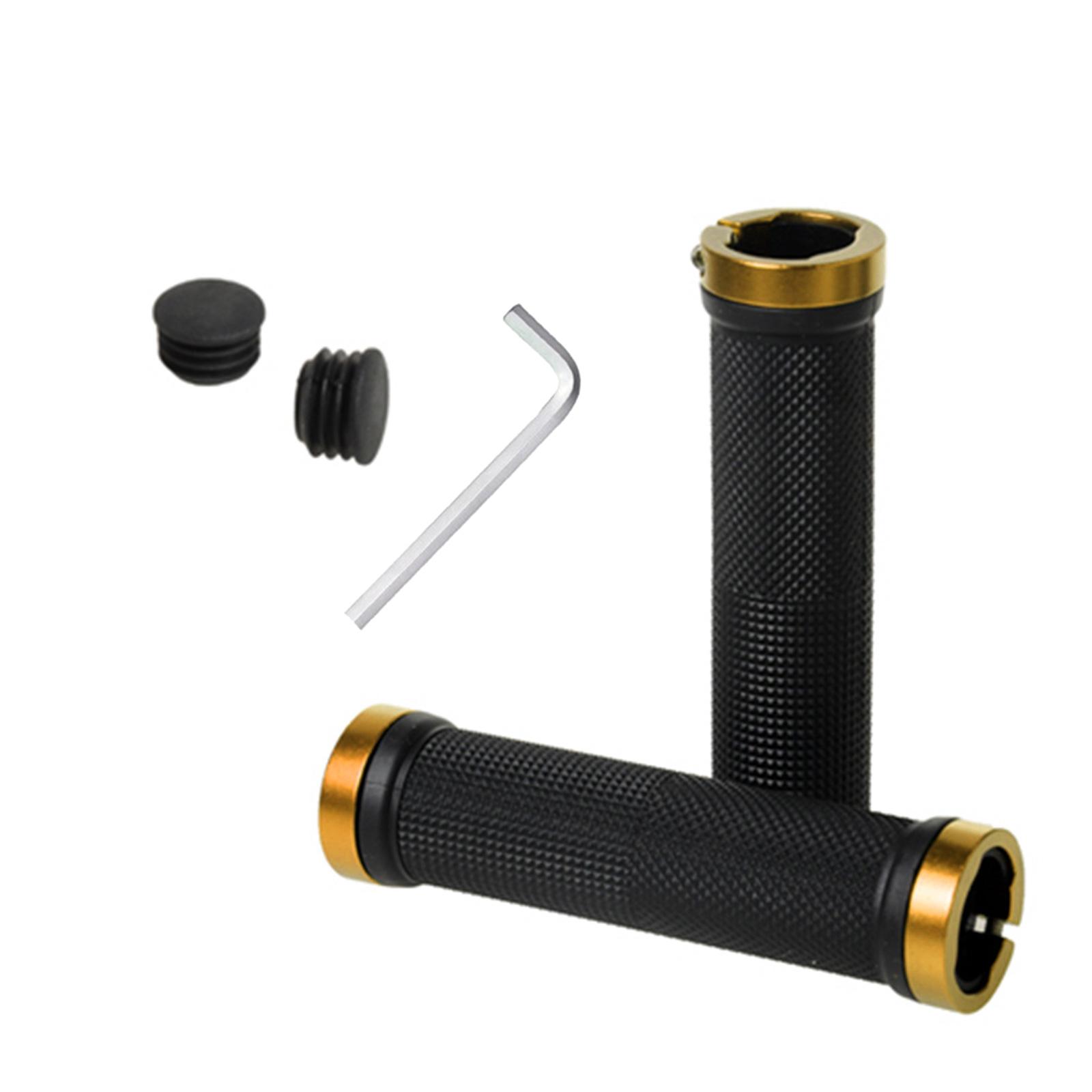 

1 пара велосипедных ручек, легкие резиновые ручки, противоскользящие чехлы на руль для велоспорта, горных велосипедов жёлтый