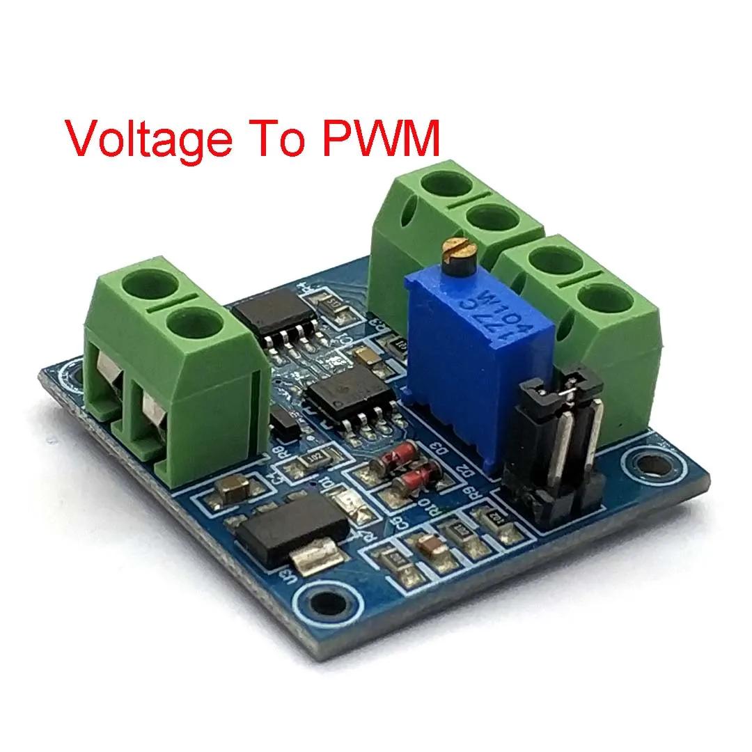 

Voltage To PWM Converter Module 0%-100% To 0-5V 0-10V Digital To Analog Signal PWM Adjustable Power Module Voltage To PWM