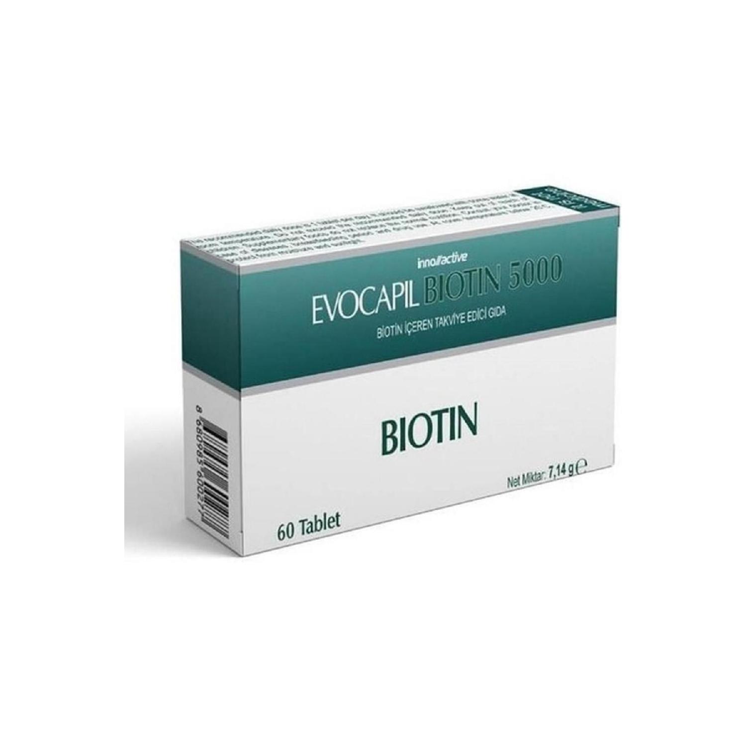

Biotin 5000 Mg 60 Tablets
