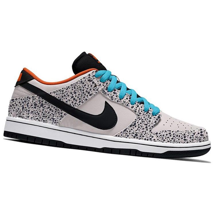 Nike Dunk Low Pro SB Electric Pack Men Sneakers Cream Phantom Black FZ1233-002
