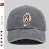 pc Cute Polka Dot Dog with Headscarf Print Full of Cute Pattern Printed Baseball Cap with Pet Casual Print Design Sun Hat Com