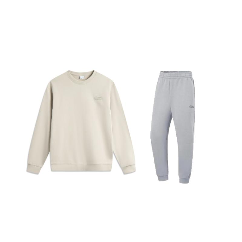 Men's Sweatshirt Li-Ning Sweatshirt Set Men's 2-Piece Set