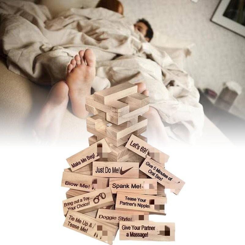 Super Block Naughty Tower Game For Adults Couple Activities Date Ideas Night