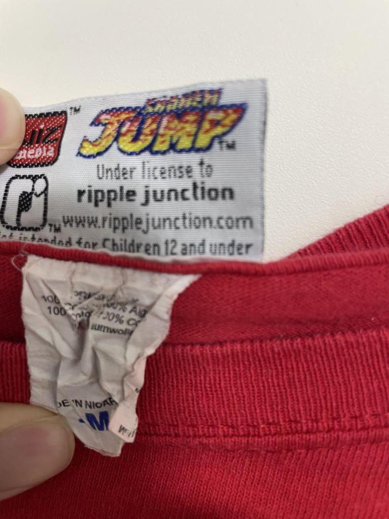 [USED] BLEACH Anime Character T-Shirt Red