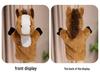 Cartoon Pony Hand Puppet Plush Toy - Interactive Parent-Child Cloth Doll
