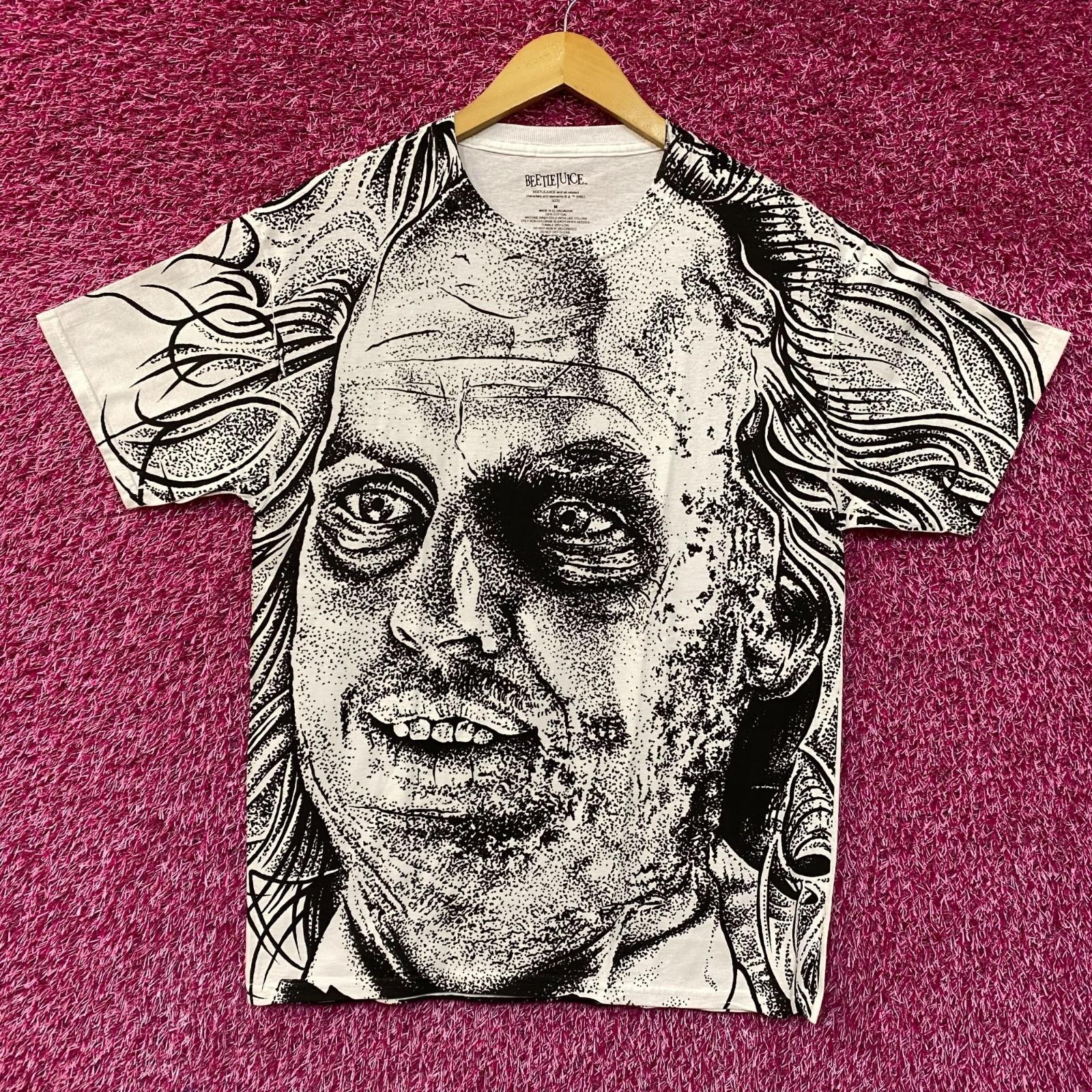 

Beetlejuice Face Jumbo Graphic T-Shirt Medium S