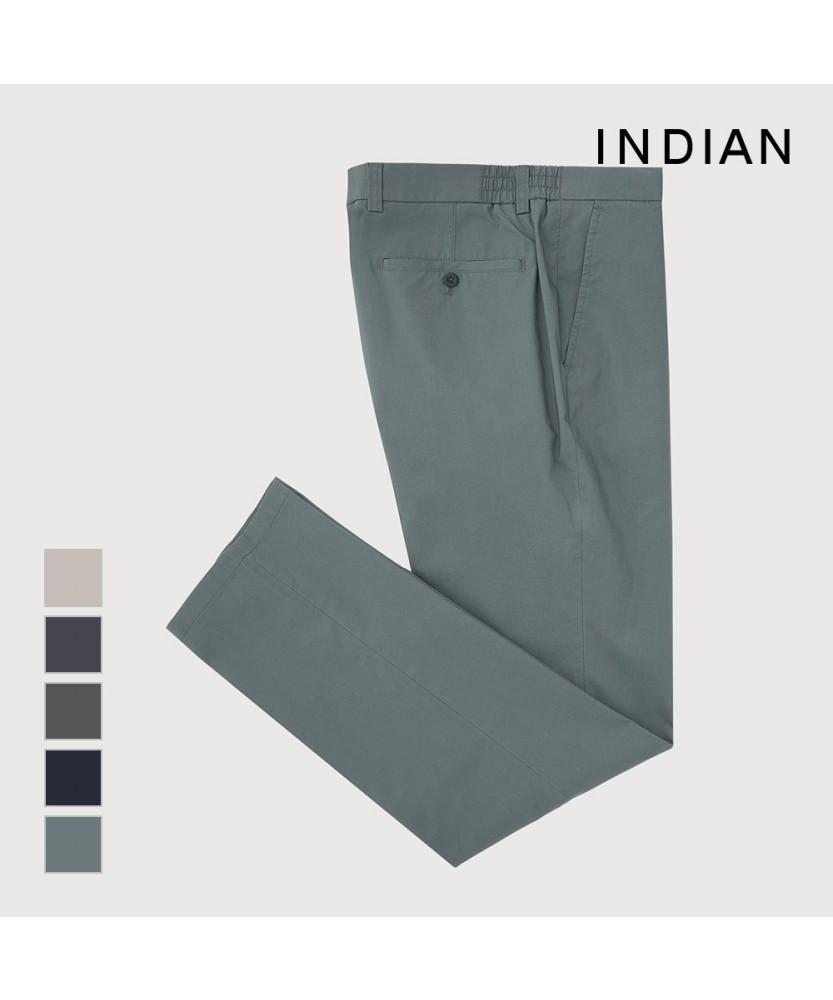 INDIAN Summer Slim Elastic Cotton Pants_Mivdl4M2461