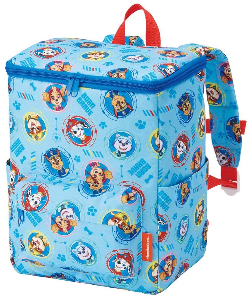 Skater Paw Patrol Square Backpack for Kids, 25cm Wide x 16cm Deep x 30cm High (RYUSQ1)