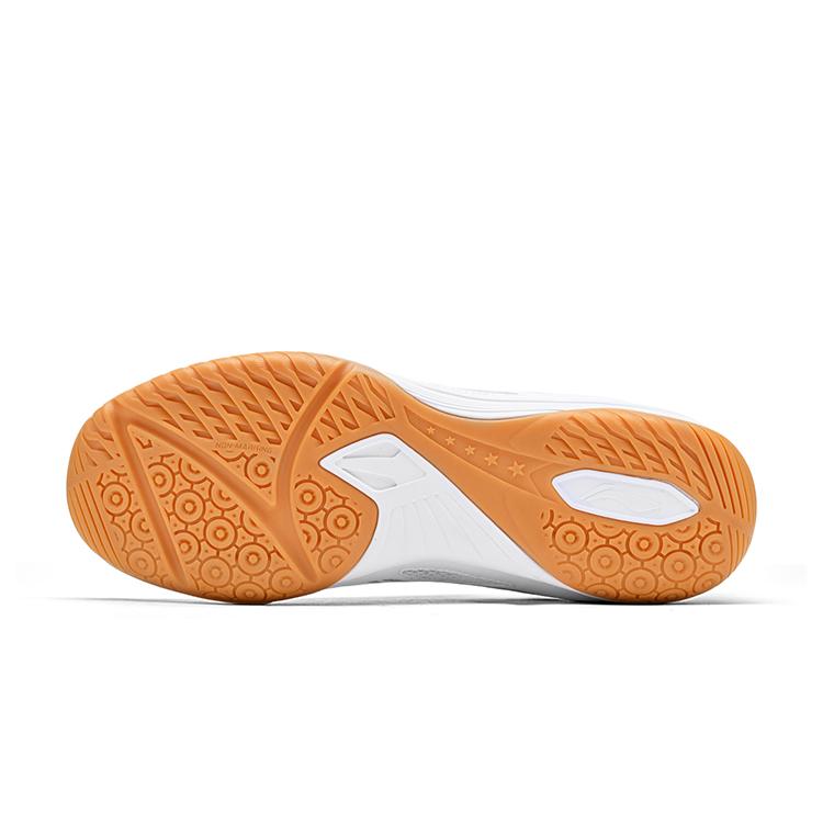 New LiNing Breathable Support Lightweight Functionality Casual Applicable Scenario Low Top Table Tennis Shoes Unisex White APPU031-2