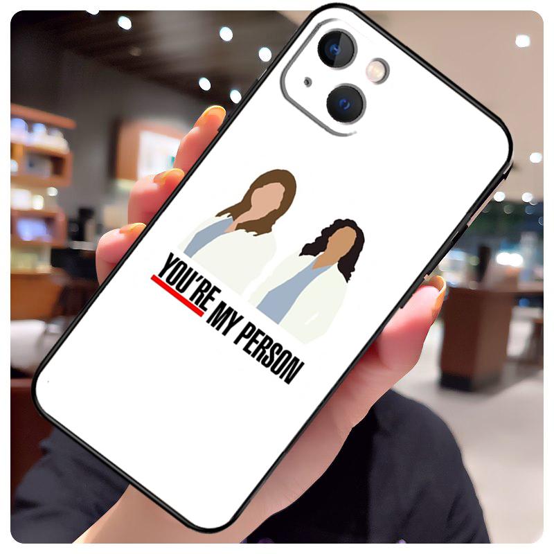 Greys Anatomy You are my person Case For iPhone 15 Pro Max 14 13 12 11 16 17 Pro Max mini 15 16 Plus 16e 17 Air Phone Cover