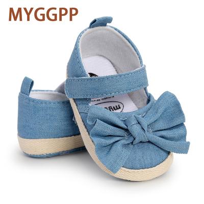 MYGGPP Small Flower Bow Baby Princess Shoes Baby Soft Sole Toddler Shoes Baby Shoes