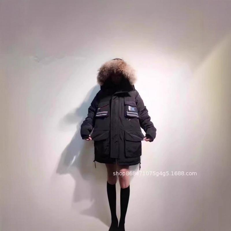 Giacca Grande in Piuma d'Oca Canada Snow Mantra Snow Mantra Parker Cappotti da Uomo e da Donna
