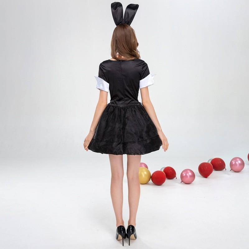 And Fun Flirty Bunny Costume For Celebrating Halloween And Easter Made Of Soft Polyester Comfort For