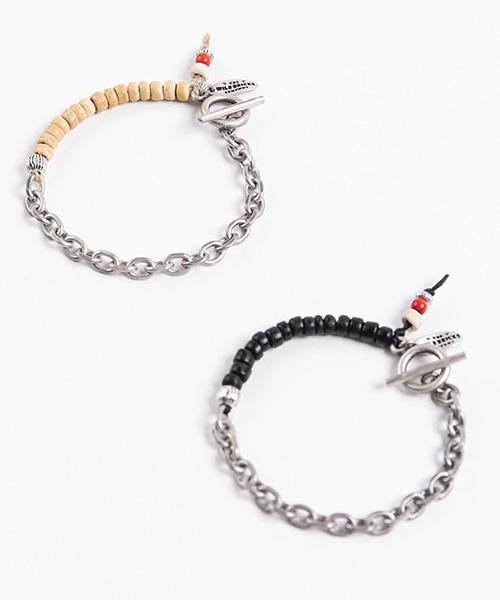 Wild Bricks Wd Chain Bracelet (Beige)