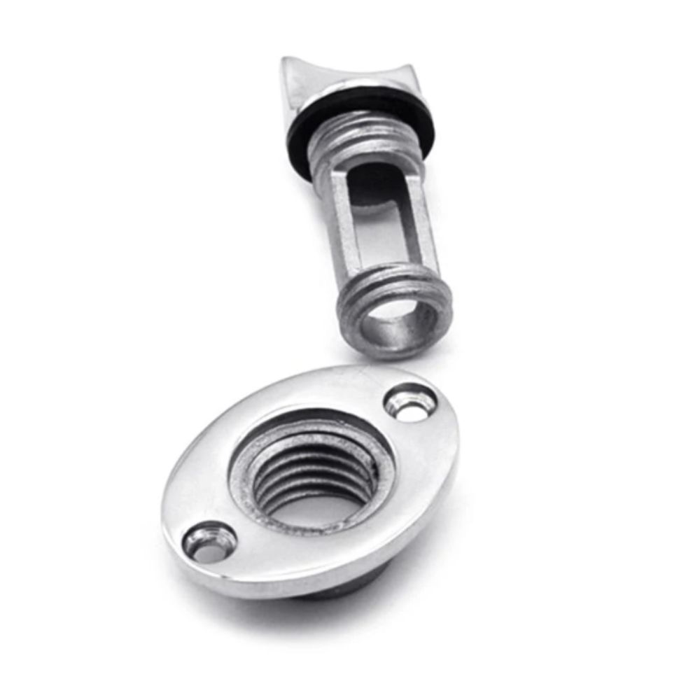 Round Shape Drain Plug Rubber Material Marine Hardware Upgrades Bung Hole  Kayak Use