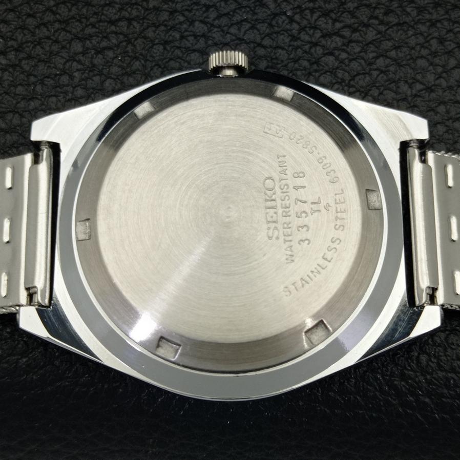 RENOVOVANÉ VINTAGE SEIKO 5 AUTO 6349A JAPONSKO PÁNSKÉ ARABICKÉ STŘÍBRNÉ HODINKY a298954-2