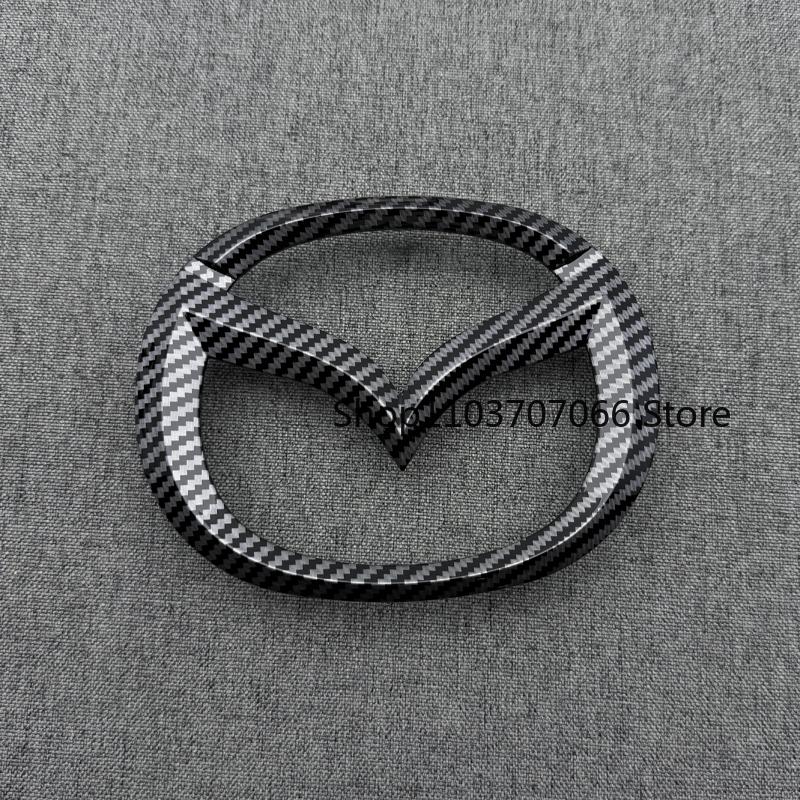 Für 2020 21 22 23 24 Jahr MAZDA3 AXELA Limousine und Hatchback Schwarzes Logo Emblem Auto Front Heck Kofferraum Abzeichen Aufkleber MAZDA3 Zubehör