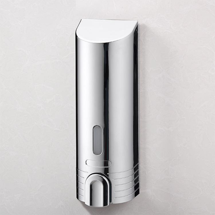 Wall Mount Modern Double Soap Dispenser ABS Plastic 300ml Liquid Hand Sanitizer for Bathroom Hospital Use