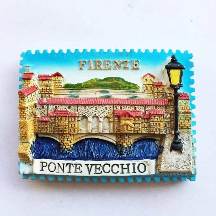 Italie Fridge Magnets Italy Rome Sicilia Siena Florence Colosseo Tourism Refrigerator Magnets Souvenir Home Kitchen Decoration