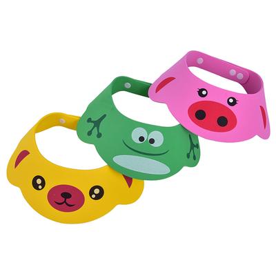 Kids Wash Hair Visor Caps Shampoo Bathing Shower Cap For Baby Hats