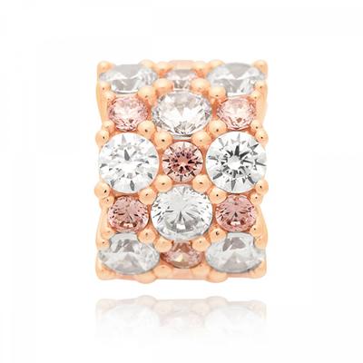 Pandora 788487c01 Clear Sparkling Pink Charm