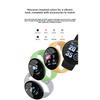 D18S Macaron Bransoletka z Pomiarem Tętna, Licznik Kroków Ćwiczeń, Monitorowanie Zdrowia, Smartwatch z Ośmiokolorowym Tłem
