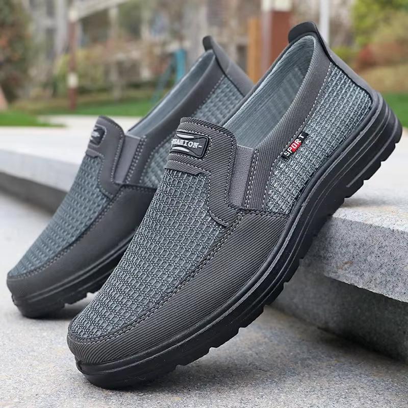 Men's Spring Sports Shoes Cheap Shoes Free Clearance and Shipping Soft Soled Canvas Men's Shoes Comfortable and Casual Sports Sh