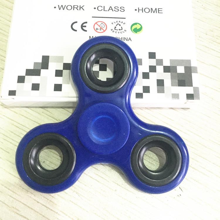 Creative Stress-Relief Alloy Fidget Spinner - Colorful Toy for Kids and Students