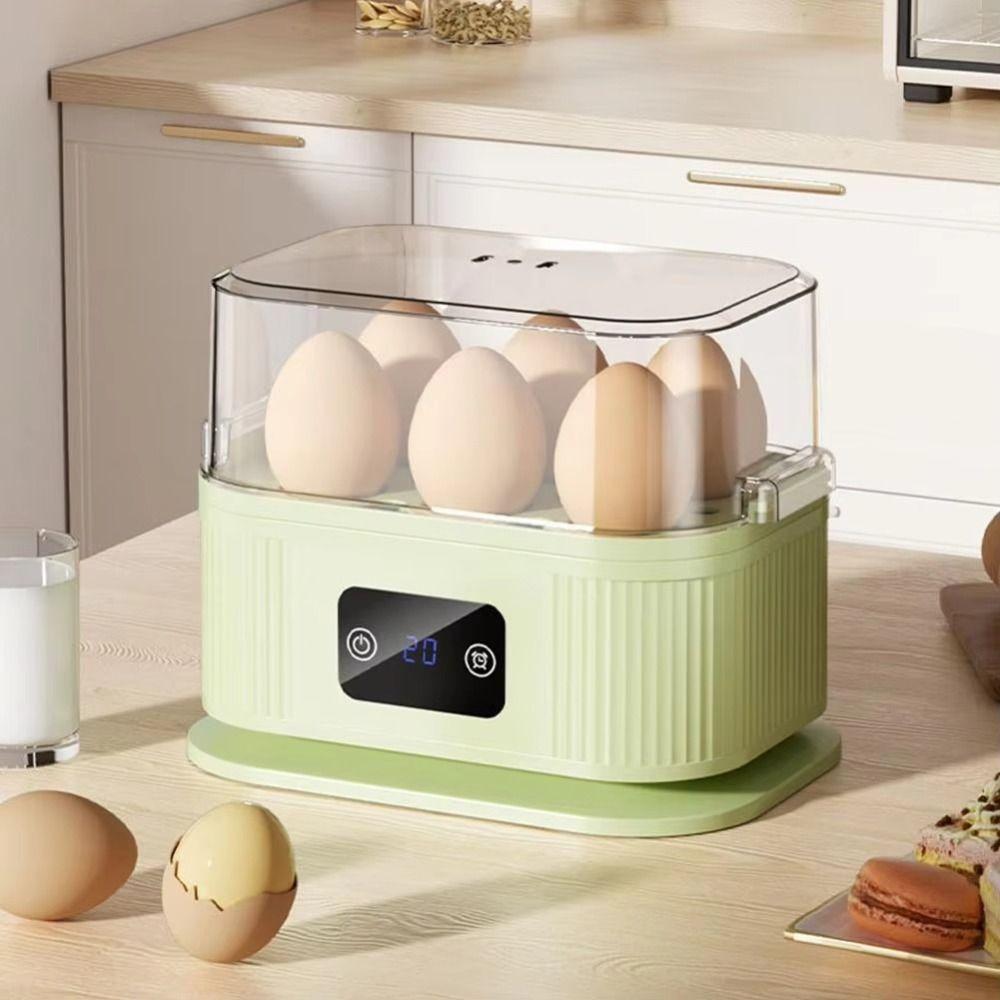 Multifunctional Egg Steamer 6 Adjustable Time Setting Egg Cooker Premium Boiled Machine Breakfast
