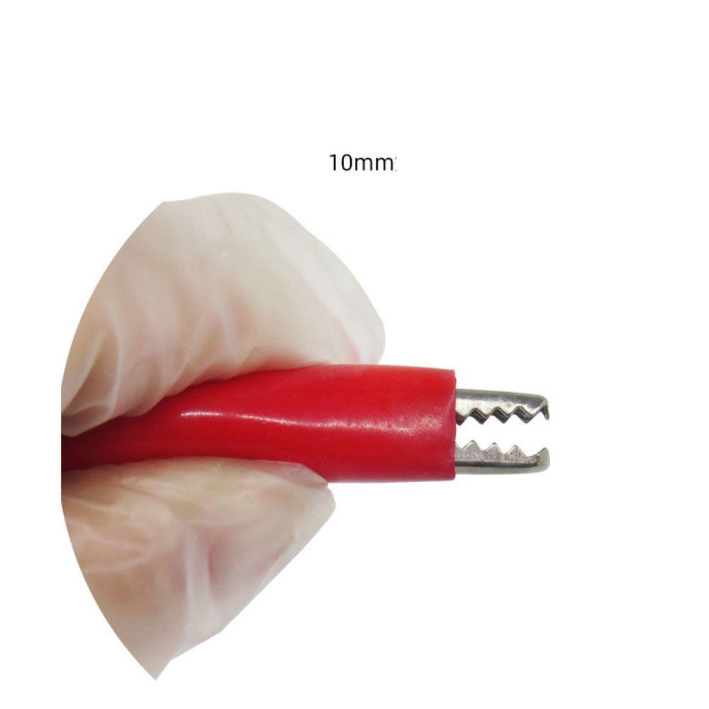 2PCS Copper Banana Plug To Alligator Clip Test Lead Crocodile Clip Multimeter Test Cable  Multimeter