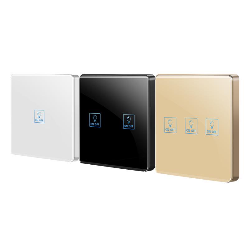 Zhengshang C4 ZigBee Graffiti Smart Switch, EU Standard, Voice-Activated, Compatible with Alexa & Google.