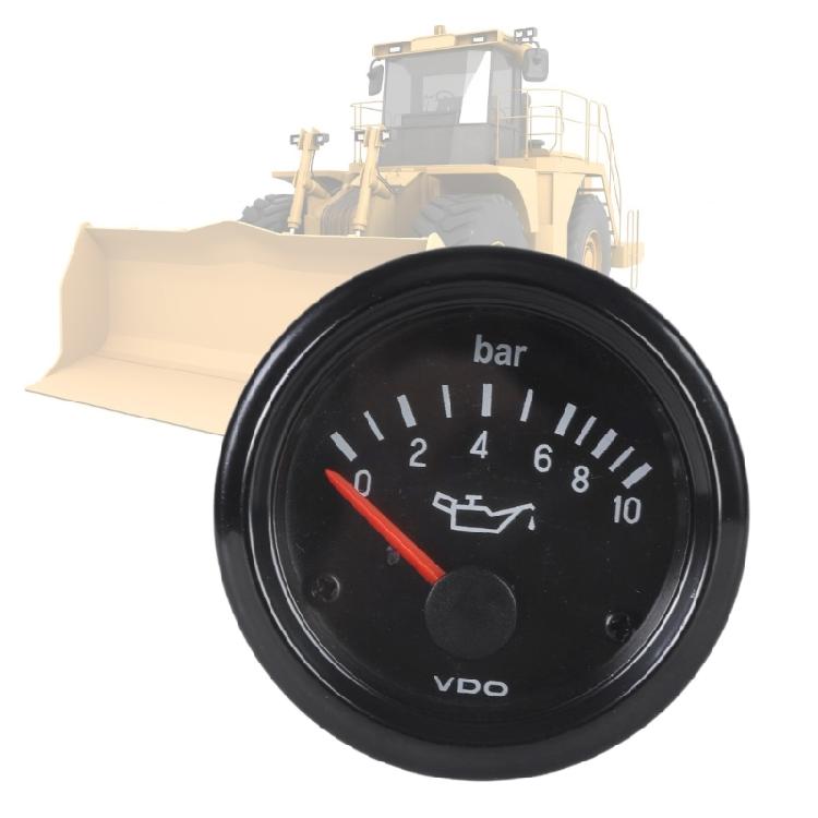 Versatile Oil Pressure Gauges 0 to 10 Bar Automotive Oil Pressure Monitors for Everyday Driving Racings Vehicle Maintenance