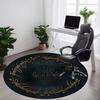 1pc The Lord of the Rings Office Round Area Rug, Under Office Chairs Bedroom Living Room Home Decor A1022170