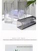Thickened Square Glass Vase for Fresh Flowers - Elegant Hydroponic Floral Container for Living Room & Dining Table Decor