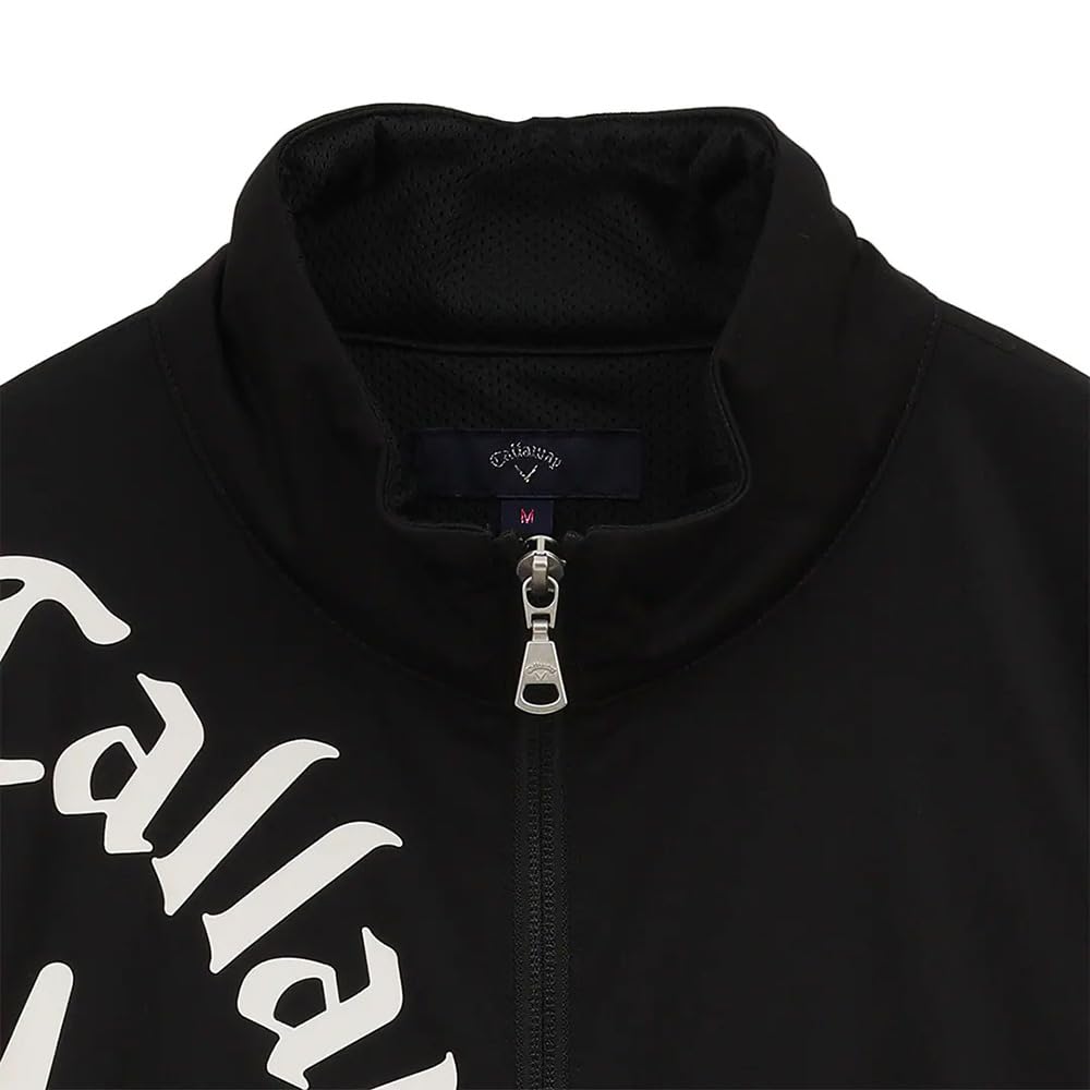 Callaway Blouson Stretchy and Golf Outerwear C23215202 M Women's Water-Repellent Full-Zip (Star Stretch Windproof) / / 1010_Black