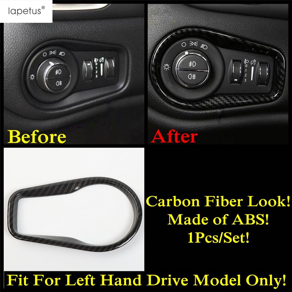 For Jeep Renegade 2015 - Accessories Head Light / Window Lift / Handle Bowl / Central Middle Air AC Vent Cover Trim Interior
