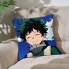 Anime Cute Iizuku MidoriyaS Customizable Square Pillowcases Stylish And Soft Perfect For Beds Cars And Sofas