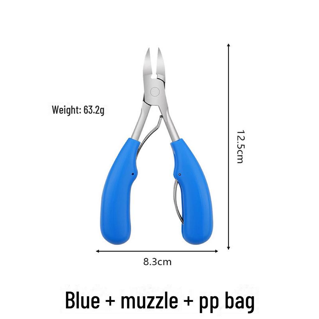 Eagle Beak Pedicure Toenail Clippers Set - Sharp Groove Clippers & Scissors